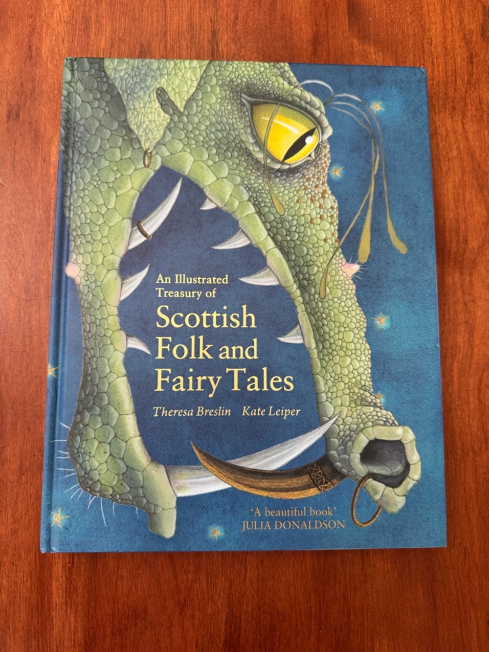 Scottish Folk and Fairy Tales Illustrated Hardcover Book NEW